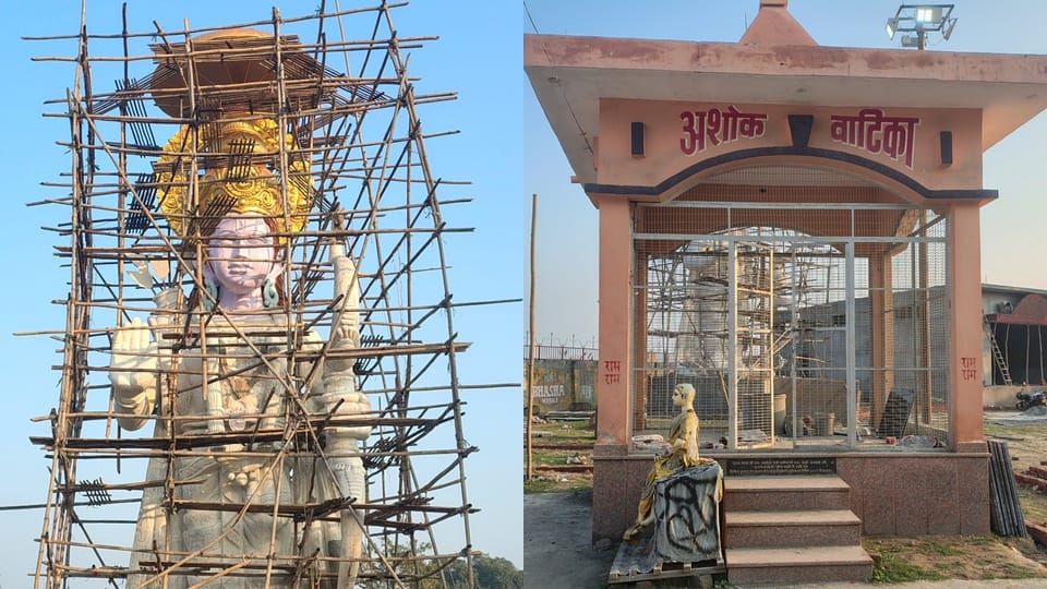 Sambhal: biggest statue of Shri Ram is being prepared in the district, CM Yogi can unveil it