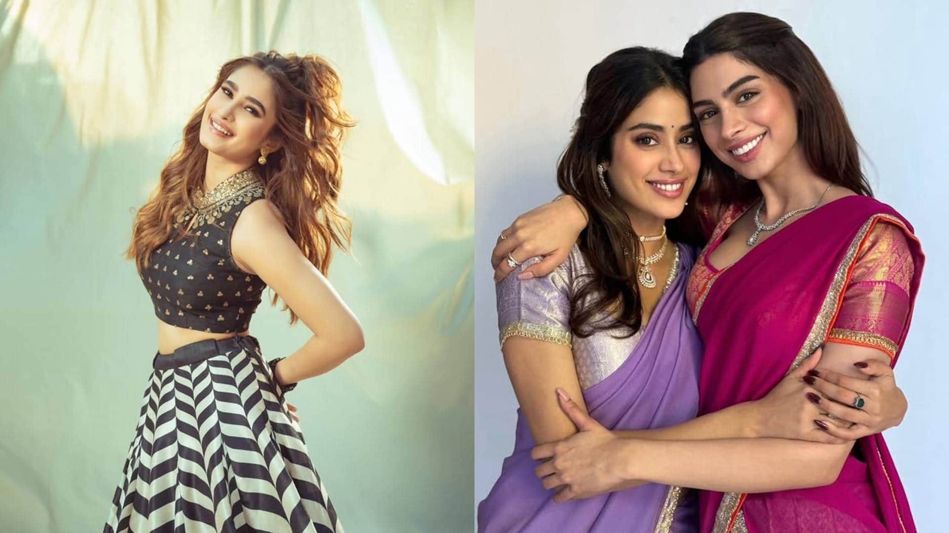 Azaad Actress Rasha Thadani addresses comparison with Khushi Kapoor and Janhvi Kapoor Know what she says