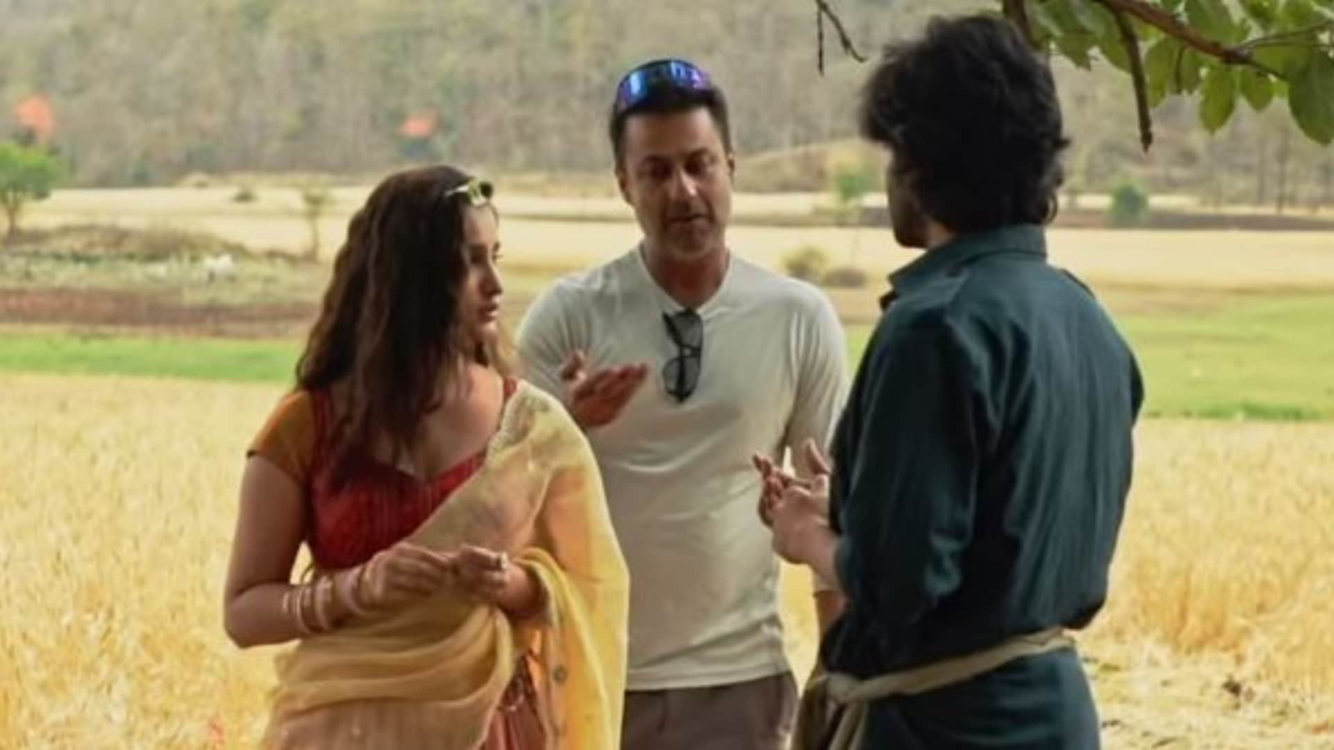 Azaad behind the scenes sneak peek theatres on 17 January release Rasha Thadani share BTS with ajay devgn aman