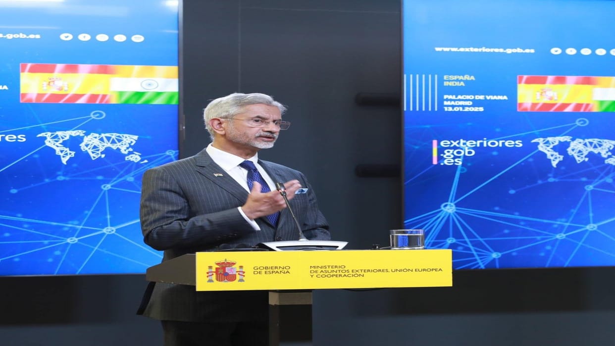 important for countries with similar views to work together, Jaishankar said on his Spain visit News In Hindi
