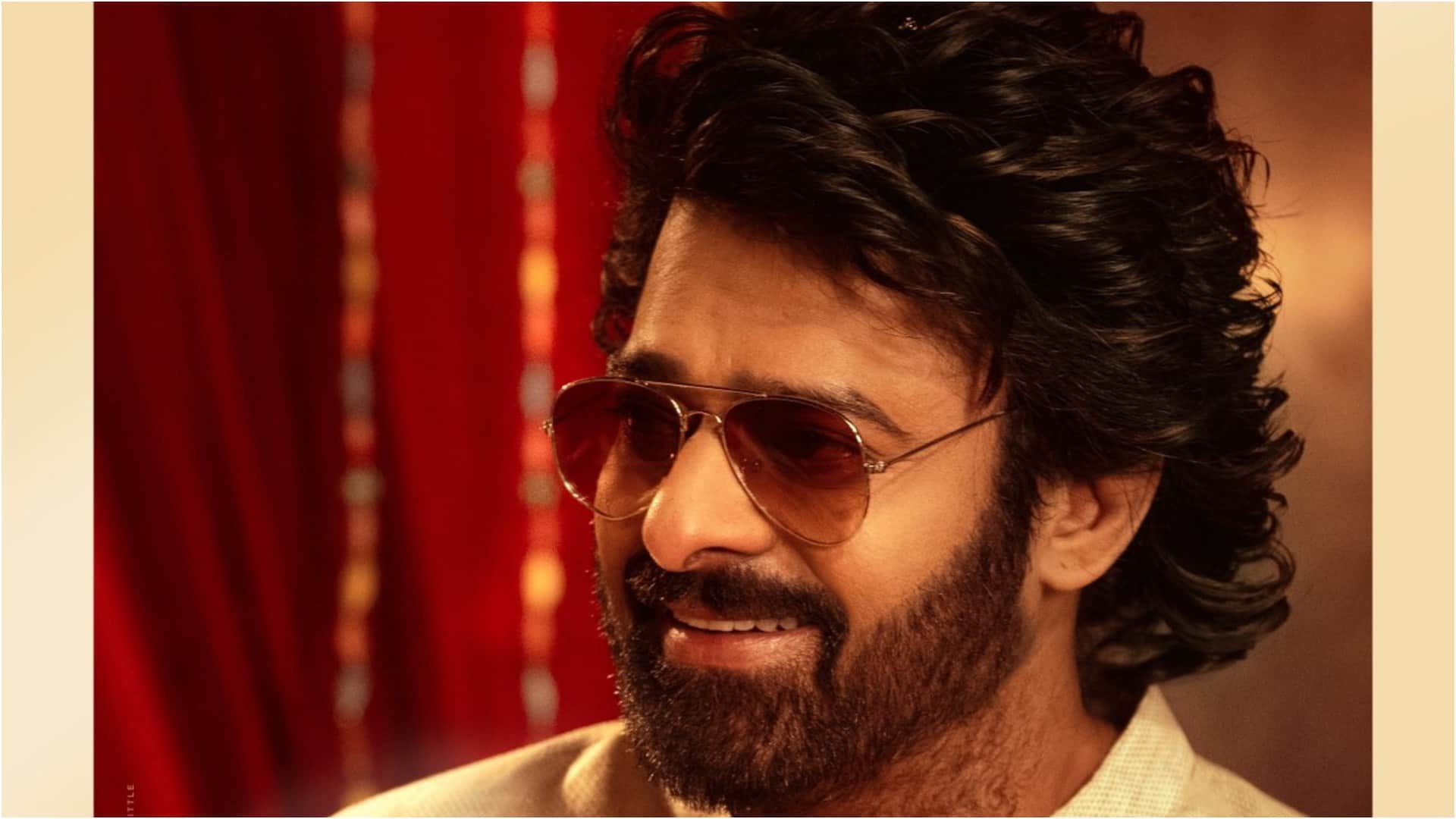 Prabhas horror comedy The Raja Saab pre teaser dropped online Nidhhi Agerwal Malavika Mohanan Riddhi Kumar
