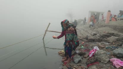Weather turn again fog covered Bareilly and nearby districts