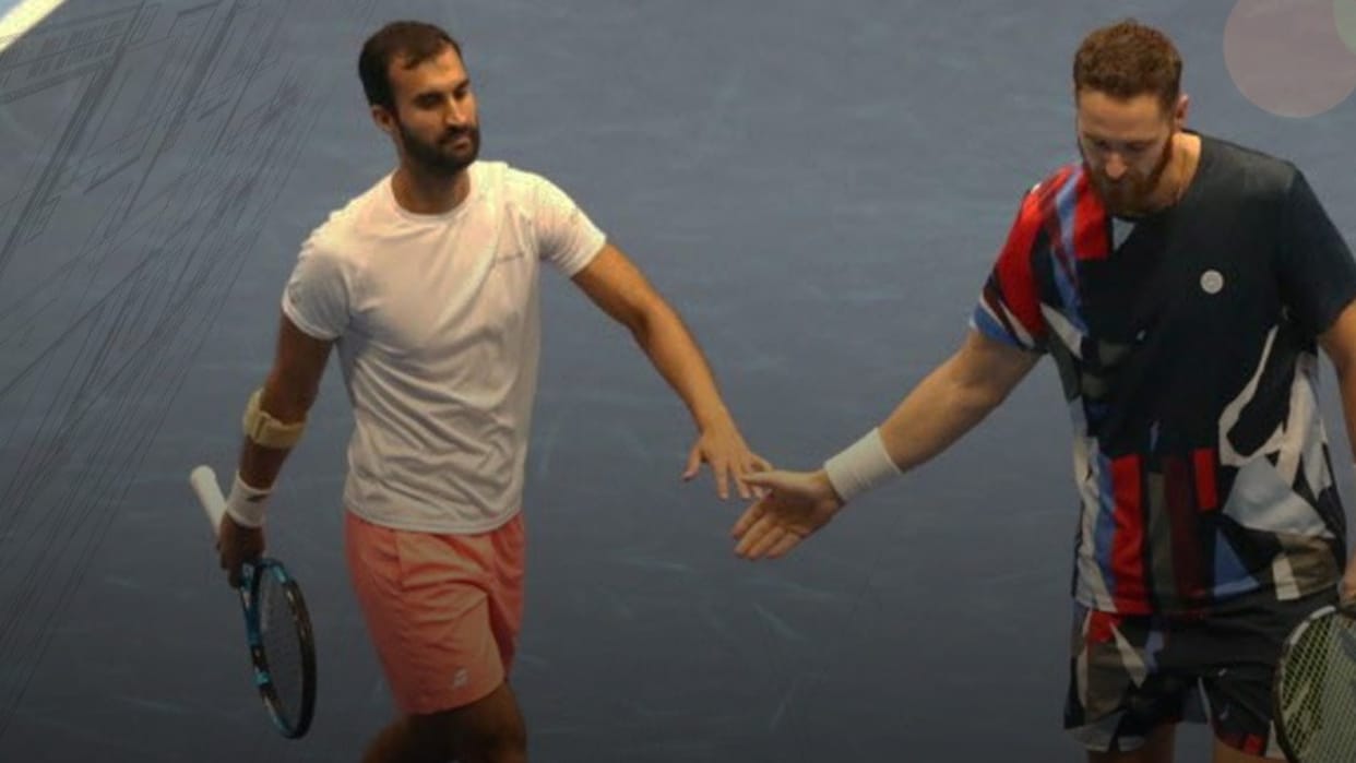 India's Yuki Bhambri and his French partner Albano Olivetti bowed out of the Australian Open in opening round