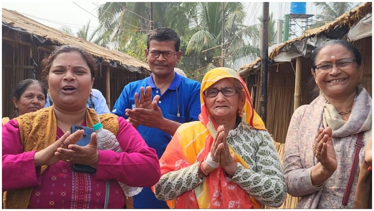 Gangasagar Mela: Seeing her loved ones Amma eyes welled up with tears Hum reunited the separated ones