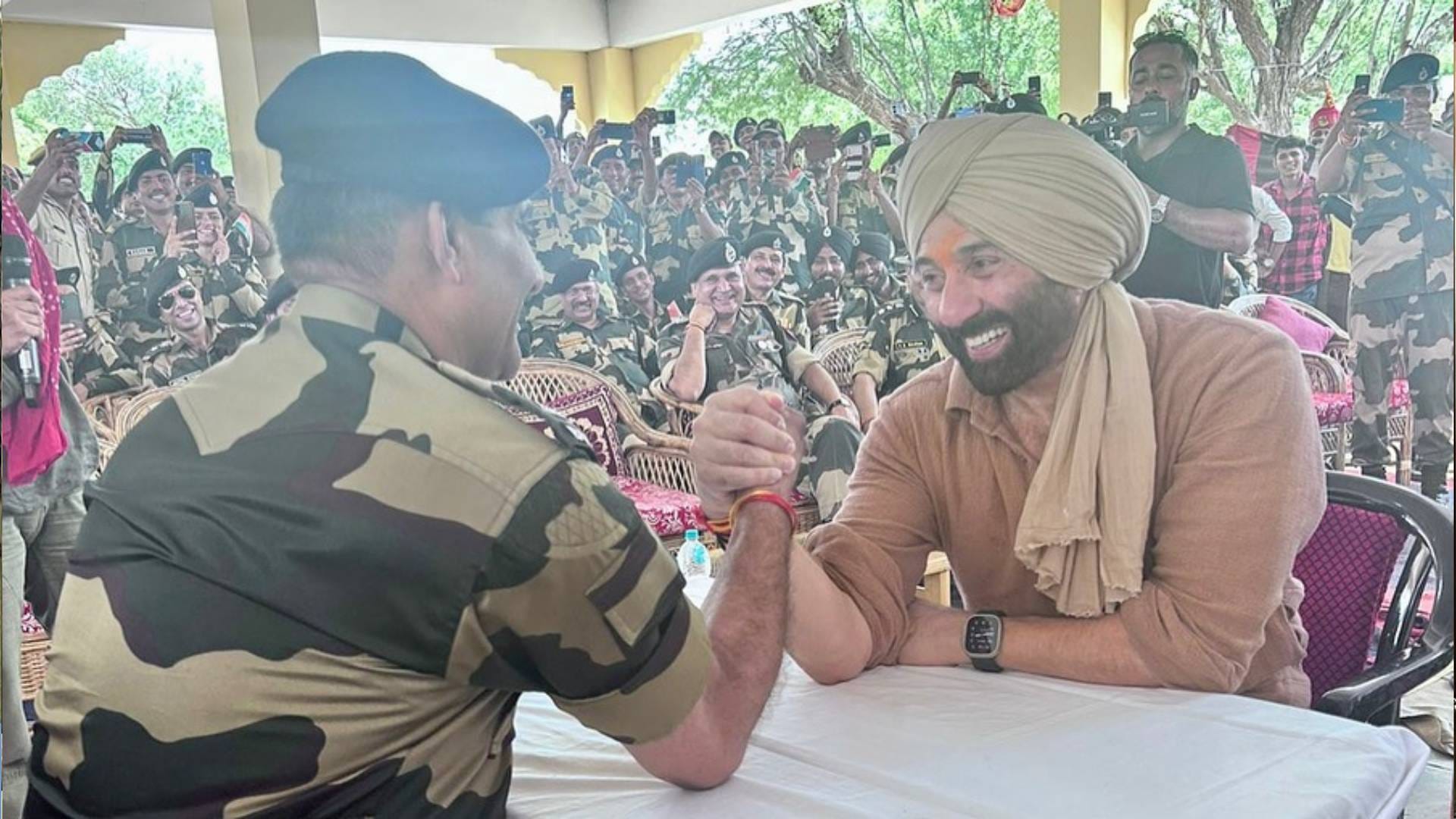 Sunny Deol Spends Time With Jawans On Army Day 2025 share pic with them says Saluting Courage And Sacrifice