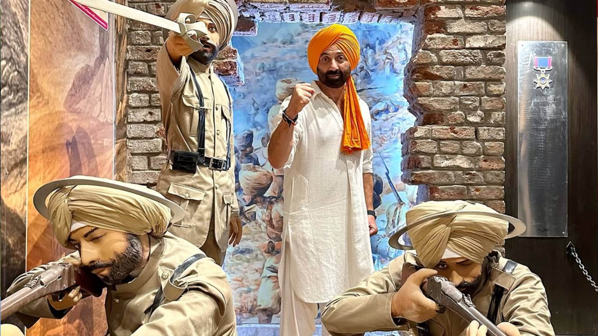 Sunny Deol Spends Time With Jawans On Army Day 2025 share pic with them says Saluting Courage And Sacrifice