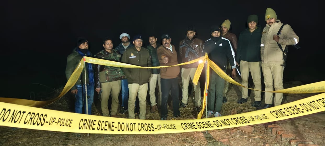Three vicious criminals arrested in an encounter two injured by bullets admitted to CHC these items recovered