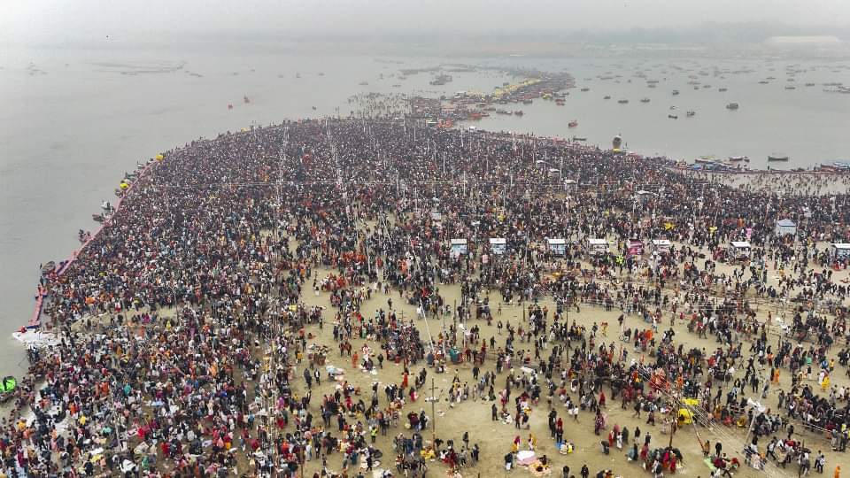 Mahakumbh 2025 Prayagraj became world most populated city on Makar Sankranti