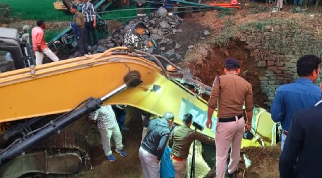 Three workers died after getting trapped in a well under construction
