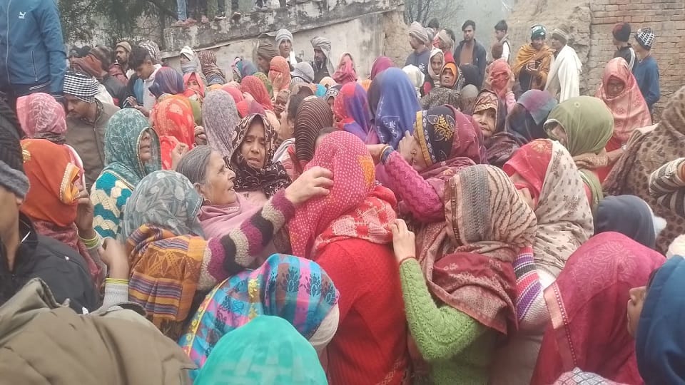 Naib Subedar Narendra Singh Chaudhary died due to cardiac arrest last rites performed with military honours i