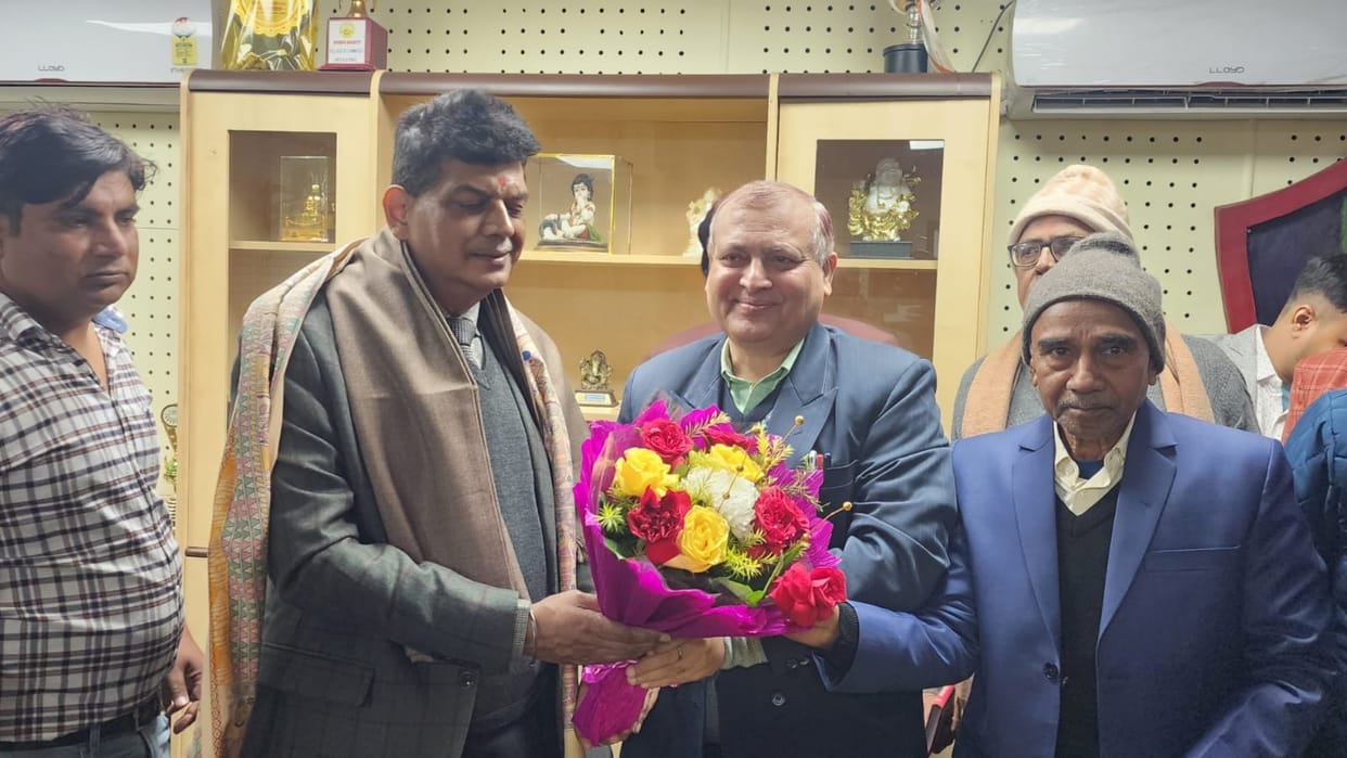 Patna News: Sharad Kumar Yadav took additional charge of Vice Chancellor of Pataliputra University