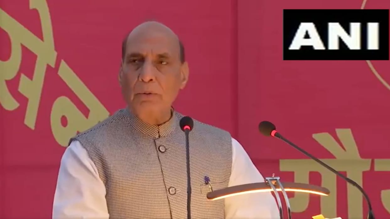 Rajnath Singh and Dharmendra Pradhan felicitated Super-100 winners of Veer Gatha 4.0