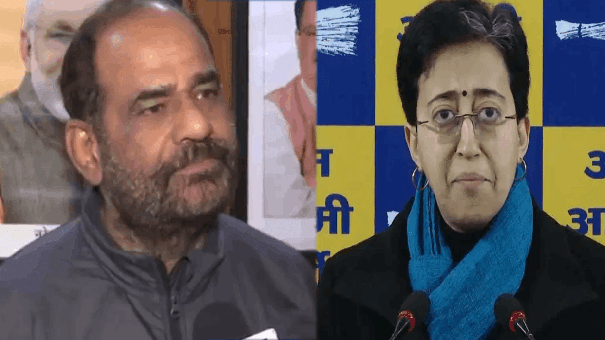 Delhi Election 2025 Ramesh Bidhuri said Atishi is roaming streets of Delhi like a deer