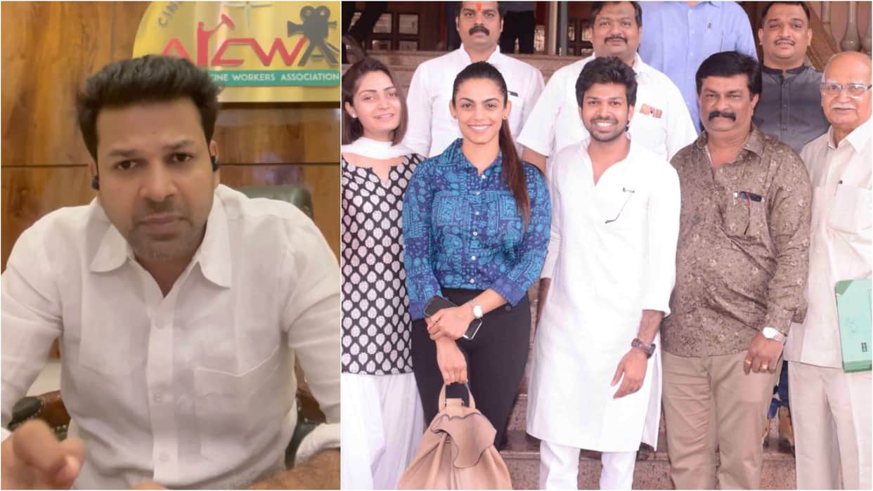 All Indian Cine Workers Association president Suresh Shyamlal Gupta fails to give basic details labour union