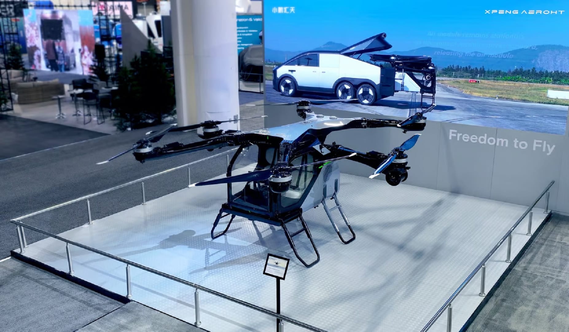 Chinese manufacturer XPeng Aero HT Land Aircraft Carrier could make Flying cars commercially viable by 2026
