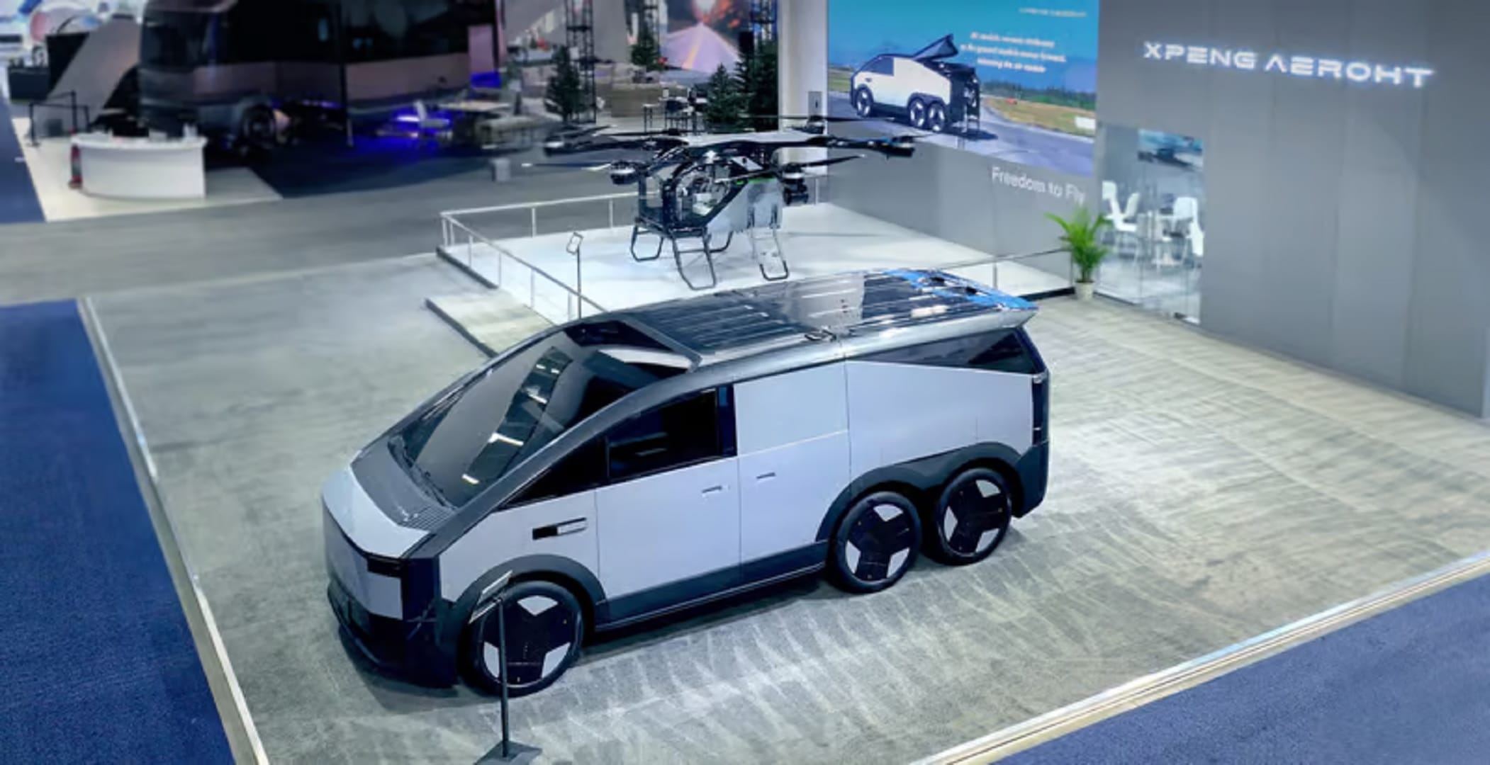 Chinese manufacturer XPeng Aero HT Land Aircraft Carrier could make Flying cars commercially viable by 2026