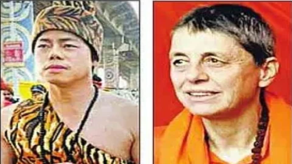 स्वामी बवासा और गंगा माता।