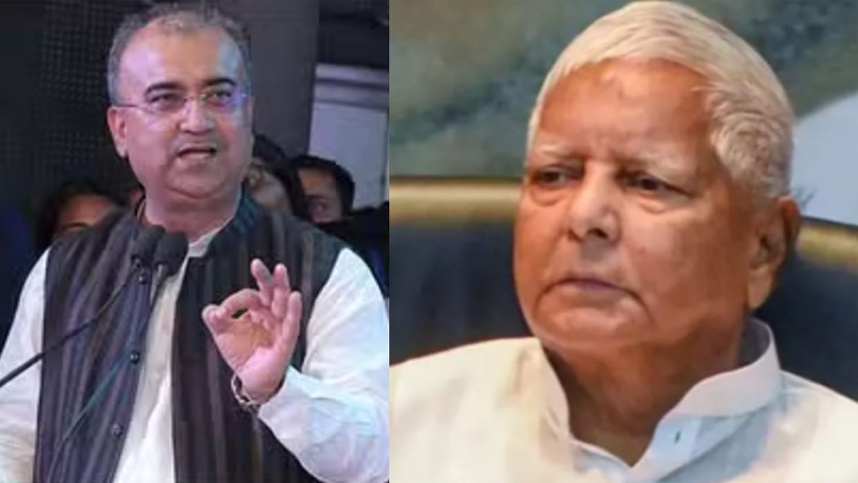 Bihar News: Minister Mangal Pandey targets Lalu Prasad and RJD, poster controversy, Bihar Politics