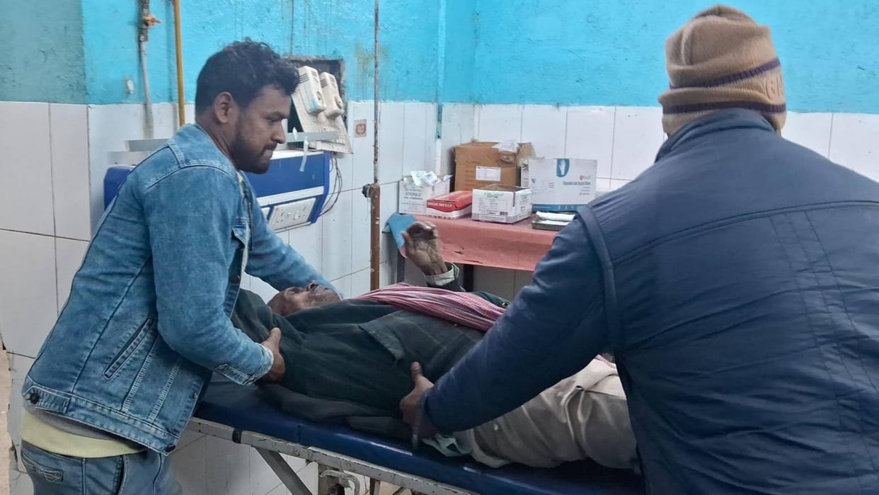 Bihar Road Accident Bike rider going to attend funeral in Saharsa dies two people injured