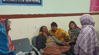 महिला के परिजन