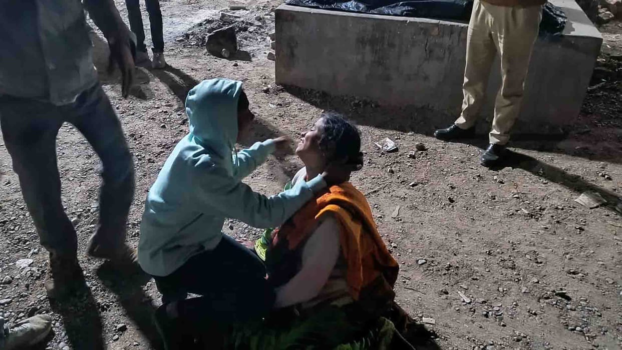 road accident in Hamirpur: High speed truck ran over bike riders, two dead, two critical