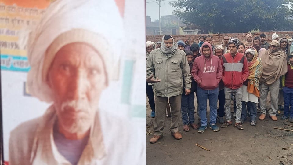 Sambhal: Hut caught fire due to bidi, old man burnt alive to death