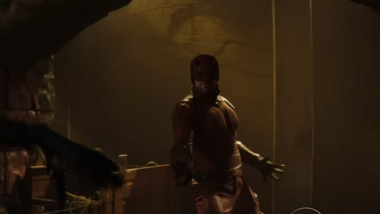 Marvel Television Daredevil Born Again Official Trailer Disney+ Charlie Cox Vincent D’Onofrio