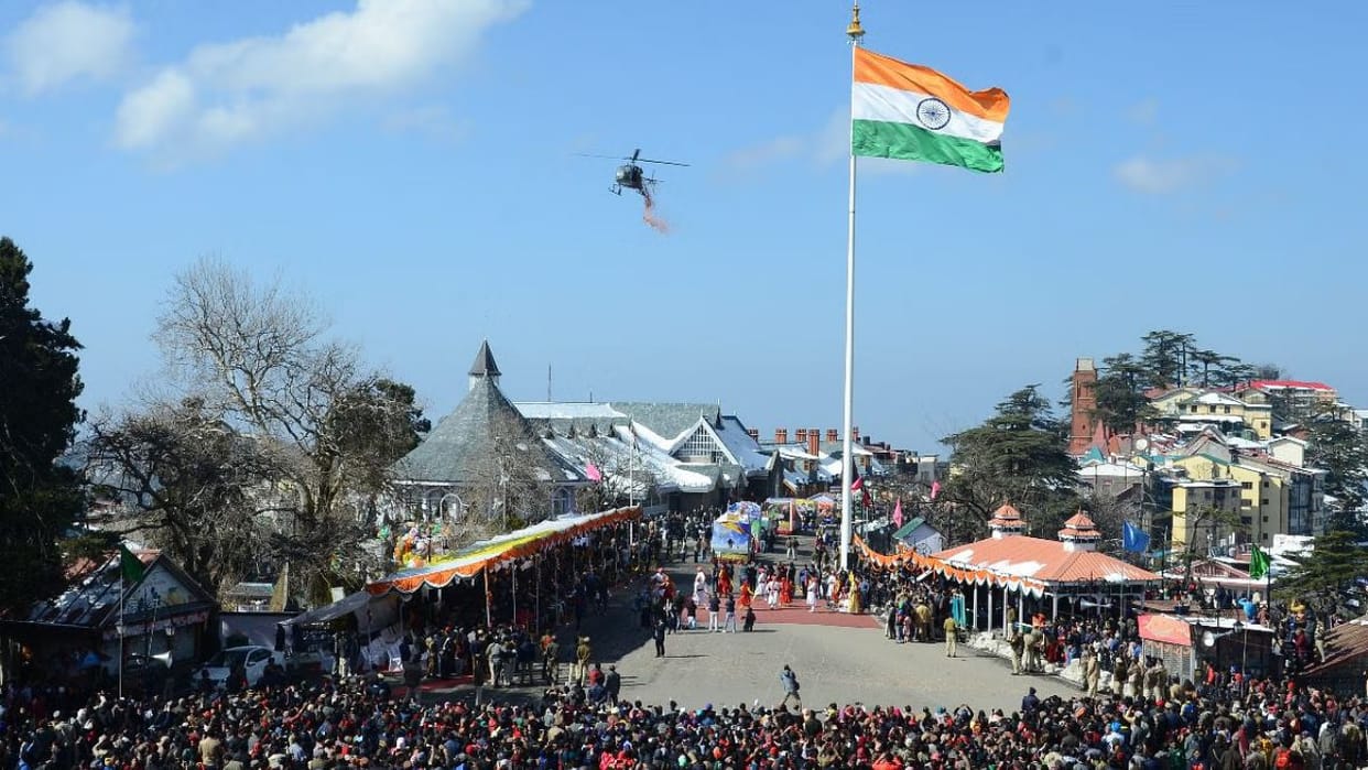 Himachal Mukesh Una and Vidhan Sabha Speaker will hoist tricolor in Kullu state level function on Ridge Shimla