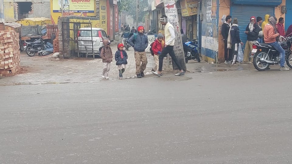 Fog in Haryana weather update