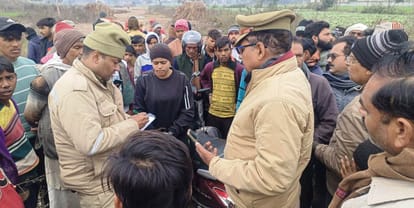 Tractor ran over three girl students Kabaddi player died on the spot