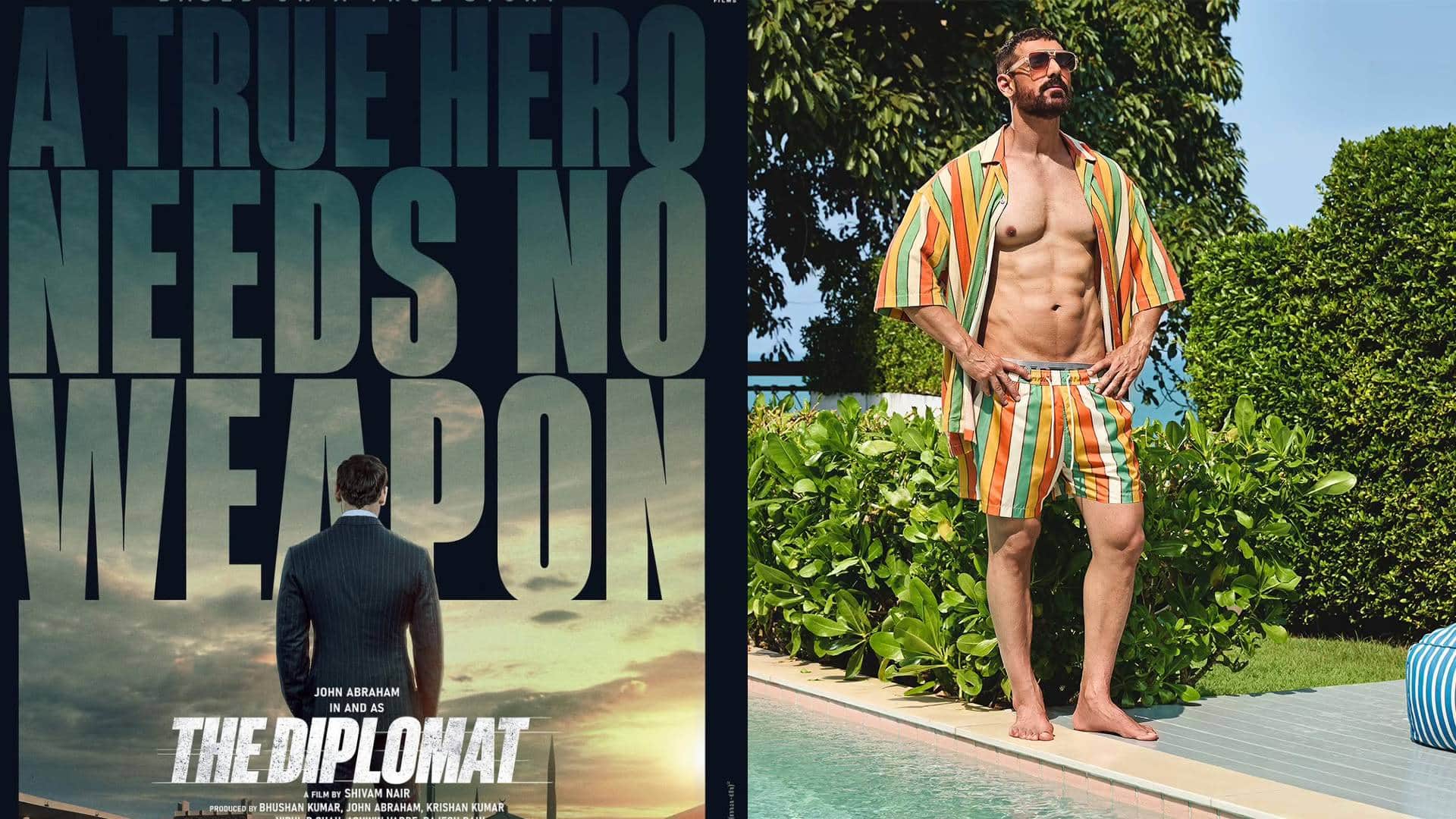 john abraham film The Diplomat makers plans to release it soon Reverse of salman khan movie Bajrangi Bhaijaan