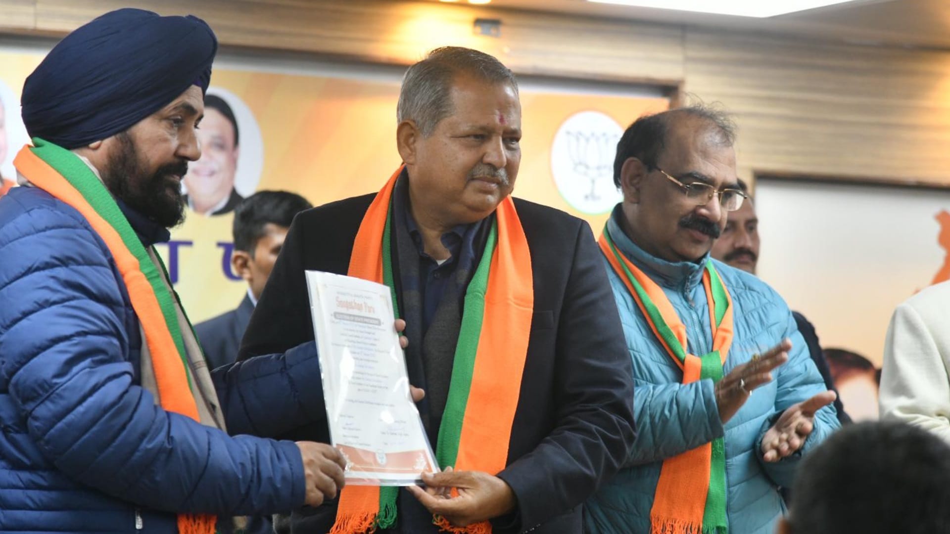 Jatinder Malhotra became head of Chandigarh BJP Sanjay Tandon elected as National Council member
