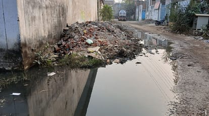 dilapidated roads and clogged drains people struggling with  waterlogging factory owners expressed their pain