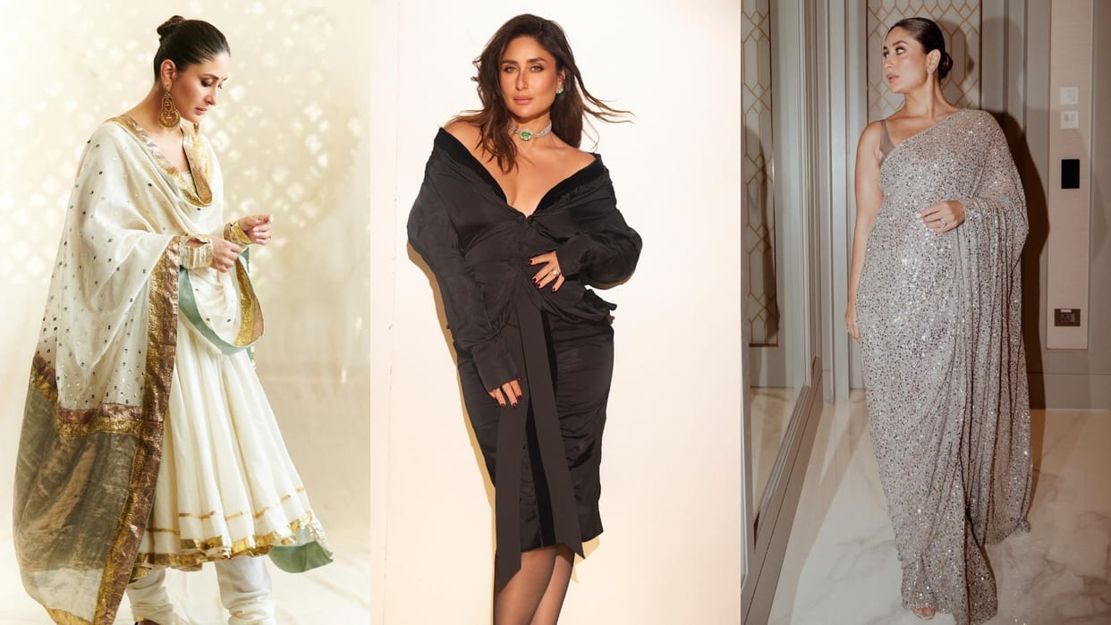 bollywood actor saif ali khan wife Kareena Kapoor Best Looks
