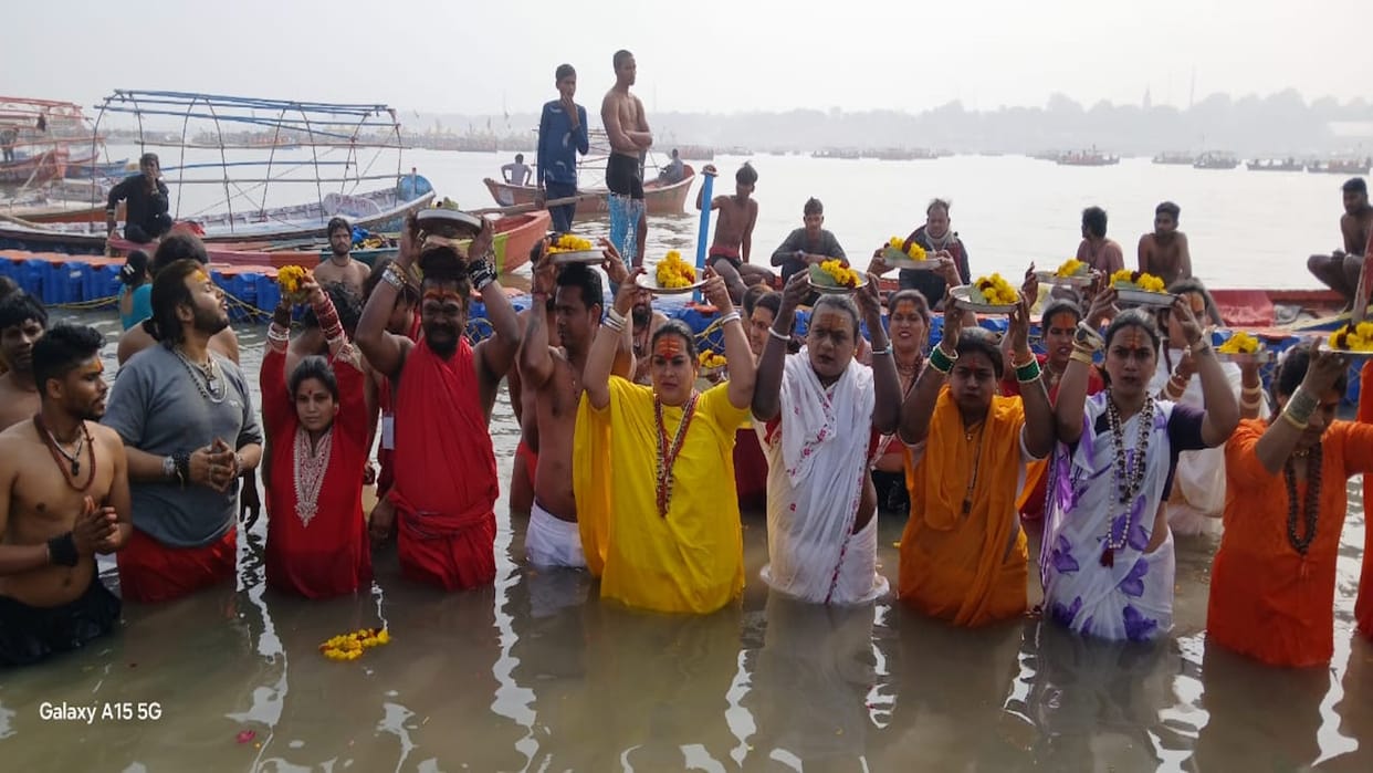 Mahakumbh: Mahakumbh on festivals... three Akharas built 23 Mahamandaleshwars on the sand