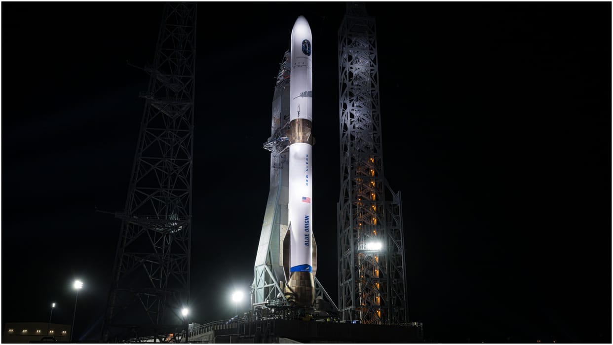 Jeff Bezos's Blue Origin launches new rocket New Glenn, sends satellite into Earth's orbit