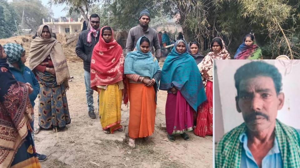 farmer sleeping in field was murdered with sharp weapon In Raebareli Police is investigating