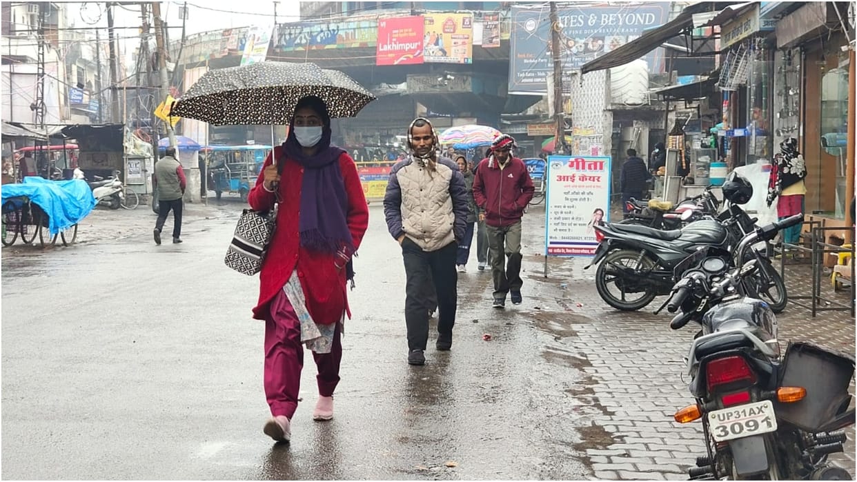Delhi Weather Update Chance of Rain in This week do not take out sweater will cause these serious diseases