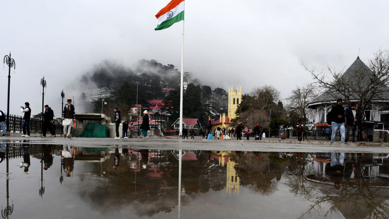 Orange alert for heavy rain thunderstorm and hailstorm in Himachal Pradesh today weather update