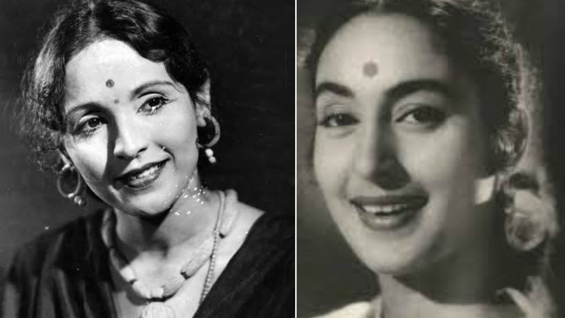 Bollywood Actress Mother Daughter shobhana samarth Nutan Tanuja Kajol Raveena tandon Rasha Thadani Amrita Sara