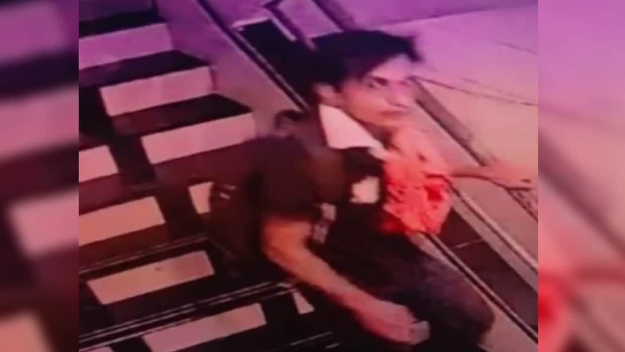 Saif Ali Khan attacker First Photo Captured in CCTV Footage