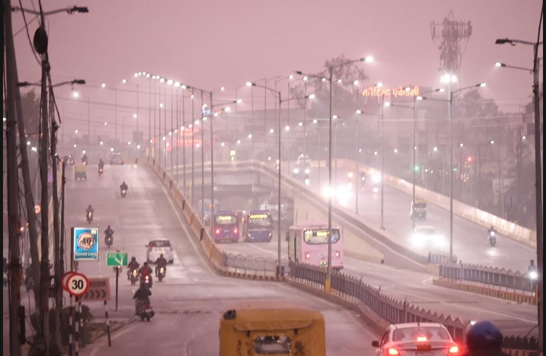 Indore News: Cold again shone in Indore, mercury dropped by five degrees, cold winds blew