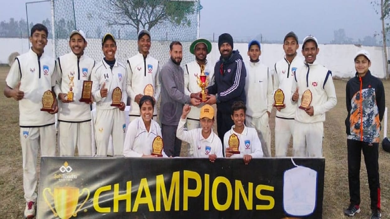Khalifa Cricket Academy won the series in Bareilly defeating Gorakhpur team