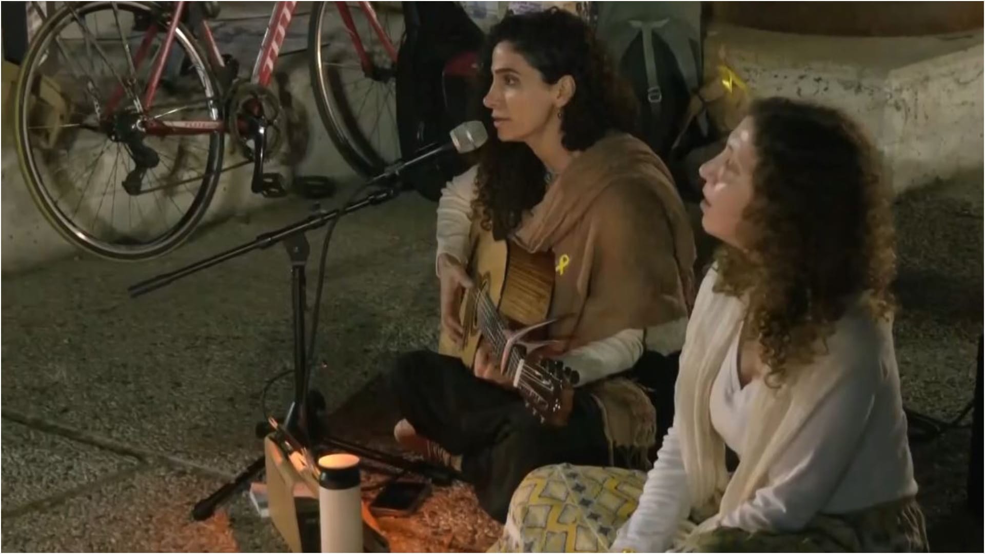 Israel Gaza Ceasefire Photos: Israel-Hamas Deal, Drums Played On the Streets, Waiting for Release of Hostage
