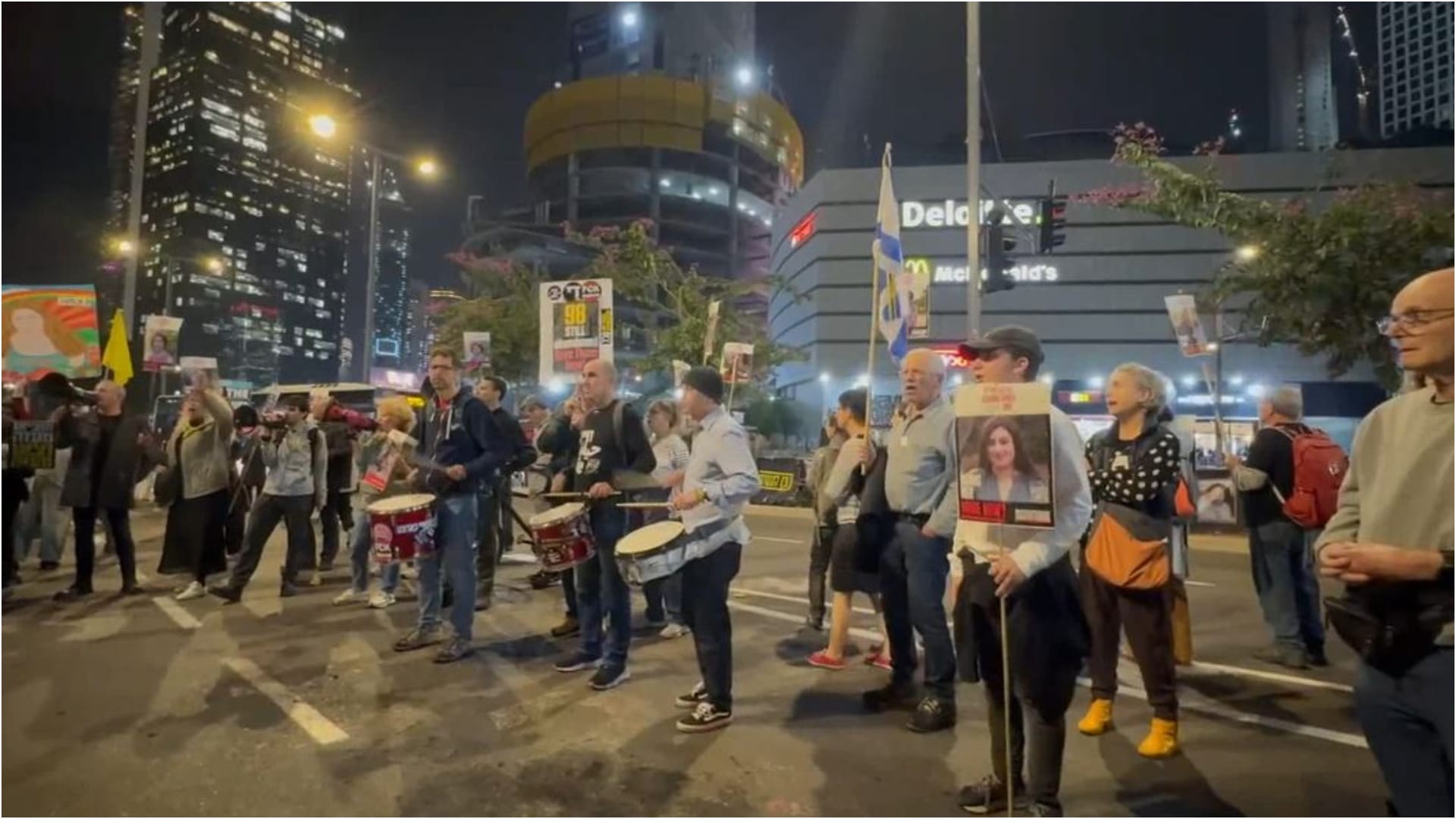 Israel Gaza Ceasefire Photos: Israel-Hamas Deal, Drums Played On the Streets, Waiting for Release of Hostage