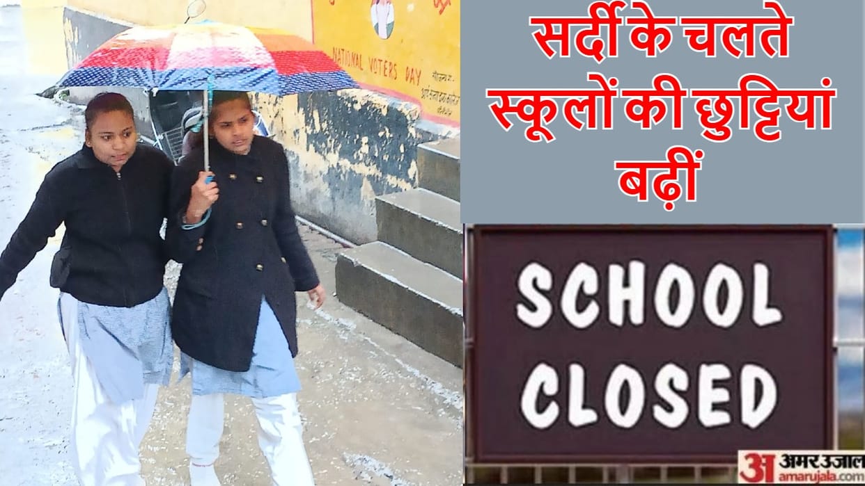 UP Weather Update Rain in Bareilly and Nearby Districts Schools Closed Amid Severe Cold and Orange Fog Alert