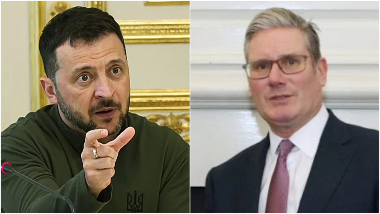 British PM Starmer arrives to meet Zelensky, Ukraine-UK will make strategy for the next 100 years