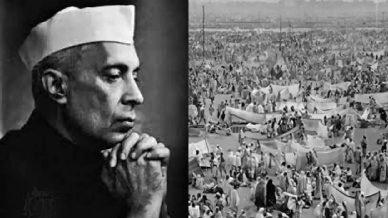 Kumbh of 1954: Crowd went out of control to see Pandit Nehru, more than a thousand people died in the stampede