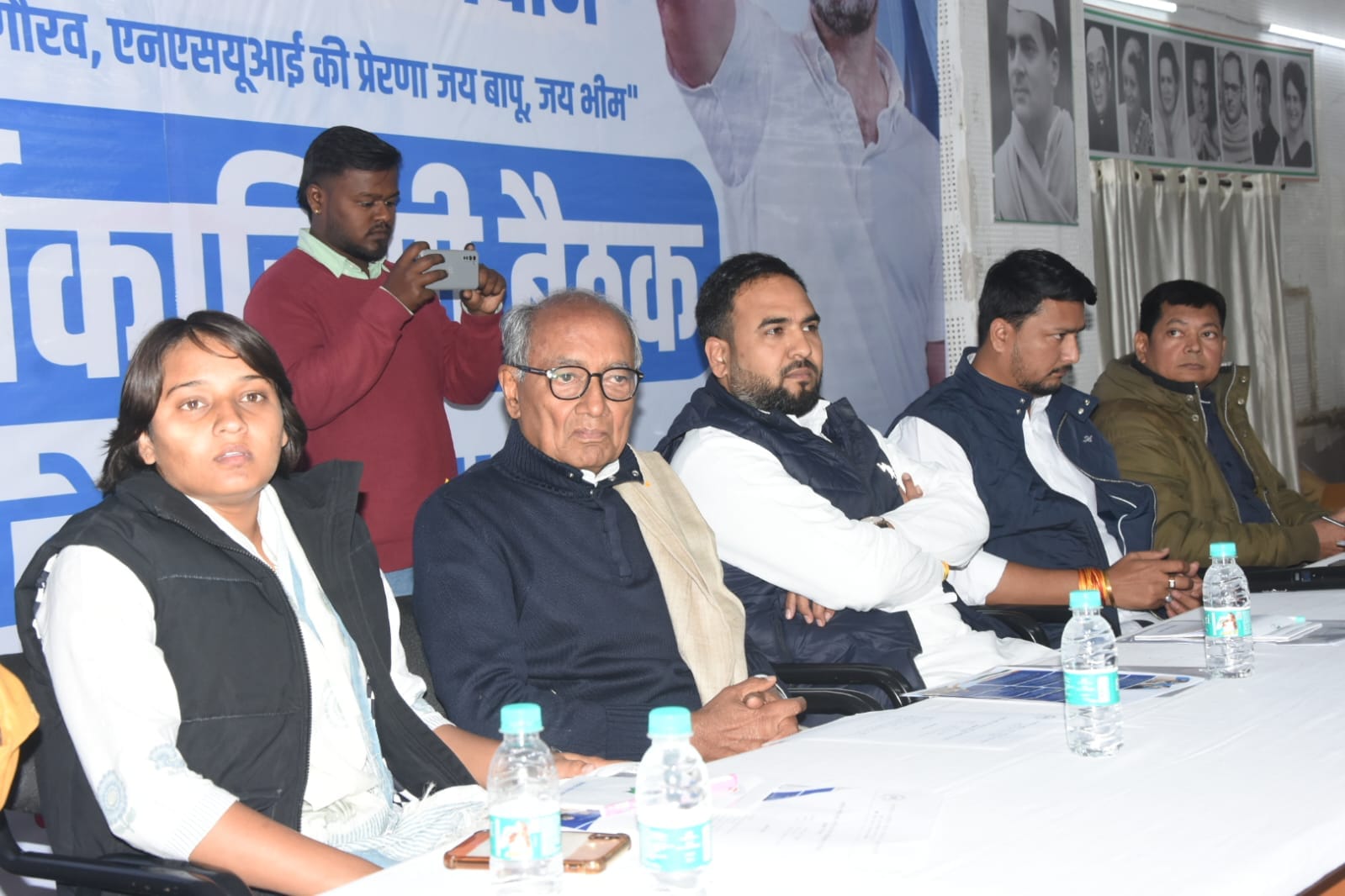 Bhopal: Digvij Singh gave a mantra to NSUI workers, said- if you want to fight RSS-BJP, you will have to fight
