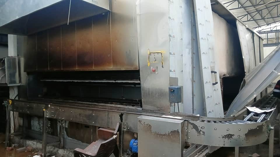 Accident in bakery oven: Packing staff became angels employees burning in fire lives were saved